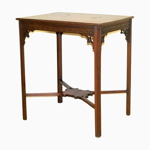 Antique Edwardian Hardwood Side Table
