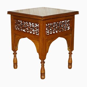 19th Century Hand Carved Side Table from Libertys London