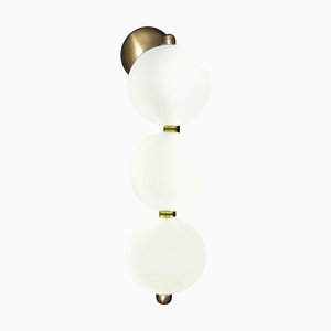 Perle Collier and Courbes Wall Light by Ludovic Clément d'Armont