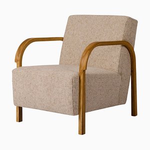 Daw/Mohair & McNutt Arch Lounge Chair by Mazo Design