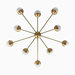 Molecule Spark Round 10 Chandelier by Schwung