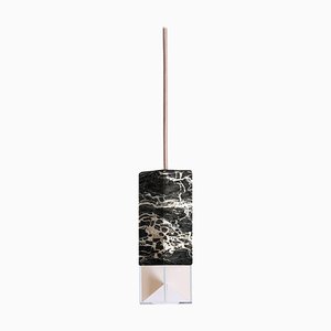 Black Marble Lamp by Formaminima