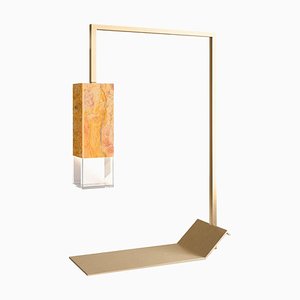 Marble Table Lamp by Formaminima