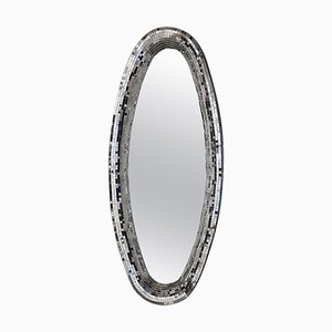Miroir Atollo en Argent par David Medi