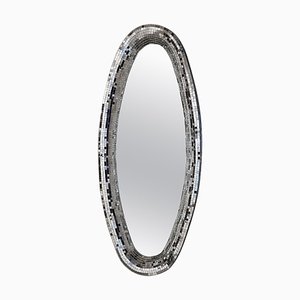 Miroir Atollo en Argent par David Medi