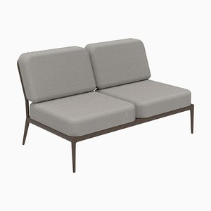 Natur Bronze Doppel Mittelsofa von Mowee