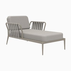 Ribbons Cream Divan Chaise Lounge by Mowee