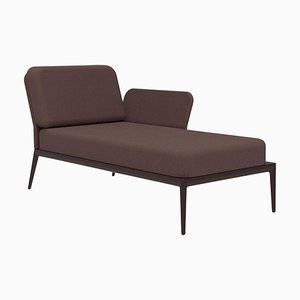 Cover Chaise Longue Left Chocolate di Mowee