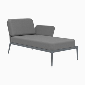 Cover Grey Left Chaise Longue by Mowee