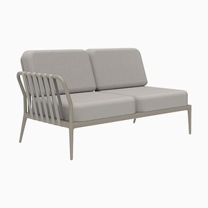 Ribbons Cream Double Right Modular Sofa by Mowee