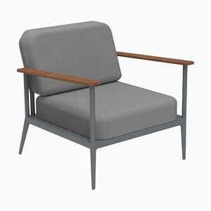 Nature Grey Lounge Chair by Mowee