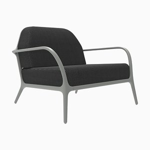 Fauteuil Xaloc Argenté par Mowee