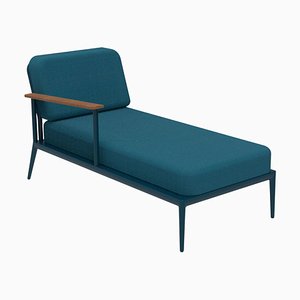 Nature Navy Right Chaise Lounge by Mowee