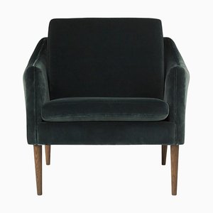 Fauteuil Mr. Olsen en Chêne Fumé par Warm Nordic