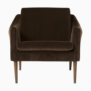 Mr. Olsen Lounge Chair in Smoked Oak by Warm Nordic