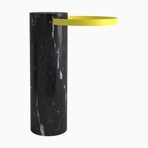 Hoher schwarzer Marquina Marmor Guéridon von Sebastian Herkner