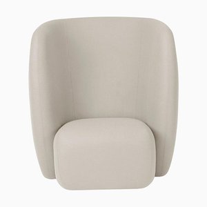 Haven Lounge Chair in Pearl Grey by Warm Nordic