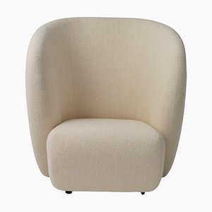 Haven Lounge Chair in Cream by Warm Nordic