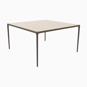 Mesa 140 Xaloc de vidrio de bronce de Mowee