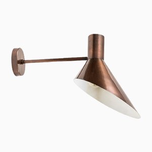 Wall Lamp with Copper Shade, 1960s