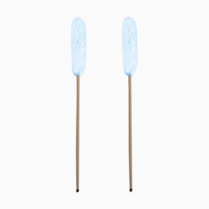 Lampe Lollypop Ronde Carrée par Studio Thier & Van Daalen, Set de 2