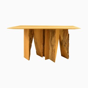Normandy Oak Side Table by Timothée Musset