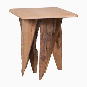 Normandy Oak Side Table by Timothée Musset