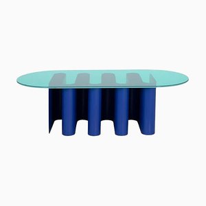 Table d'Appoint Tavolino2 Bleu Outremer de Pulpo