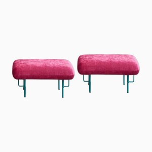 Set of Alce Large Ottomans by Pepe Albargues