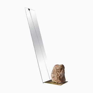 Lithos Floor Mirror by Periclis Frementitis