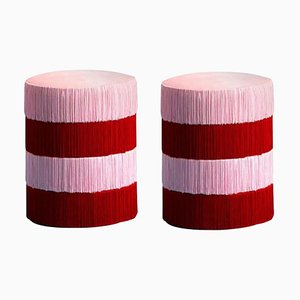Set of Set of 2 Chachacha Poufs by Houtique