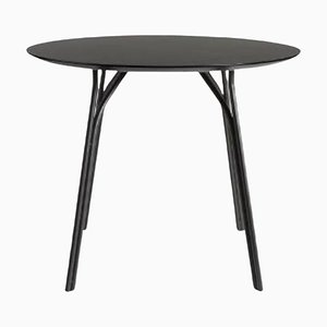 Petite Table de Salle à Manger Tree Noire par Elisabeth Hertzfeld