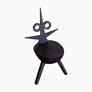 Black Little Tully Chair by Pulpo