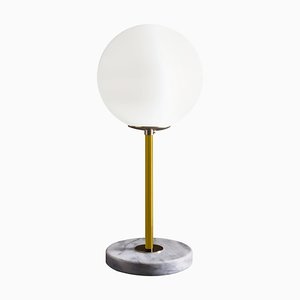 Yellow Brass Table Lamp 06 by Magic Circus Editions