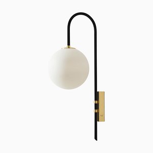 Black Brass Wall Lamp 06 by Magic Circus Editions