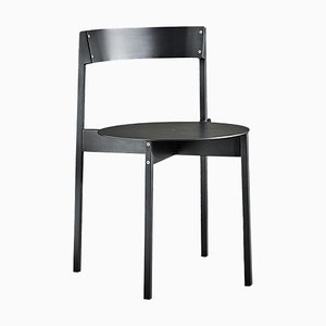 Brugola Black Chair by Mingardo