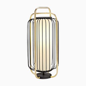 Brass and Black Jules Table Lamp by Dooq