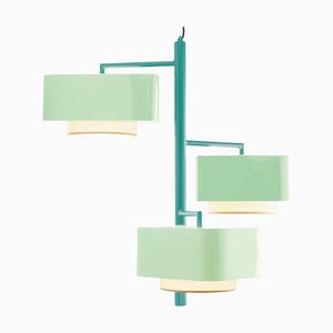 Mint and Dream Carousel I Suspension Lamp by Dooq