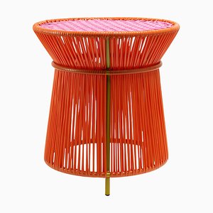 Orange Caribe High Table by Sebastian Herkner