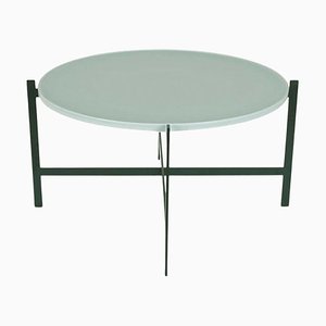 Grande Table d'Appoint en Porcelaine Verte Celadon par OxDenmarq