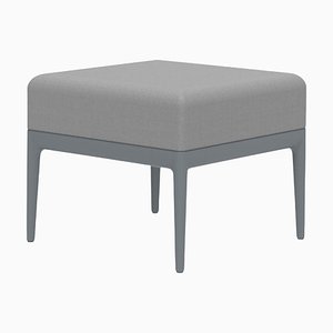 Grauer Ribbons Pouf von Mowee