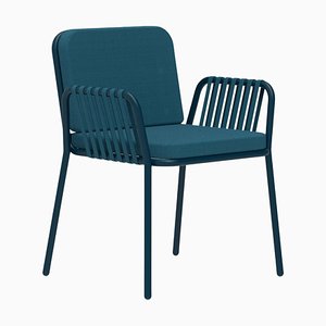 Ribbons Navy Armchair by Mowee