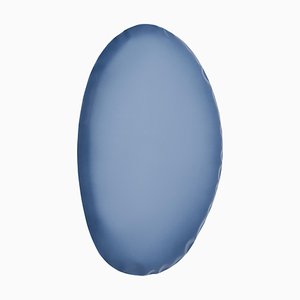 Specchio da parete Tafla O5 blu opaco di Zieta