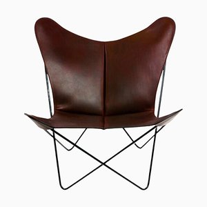 Mocca and Black Trifolium Chair by OxDenmarq