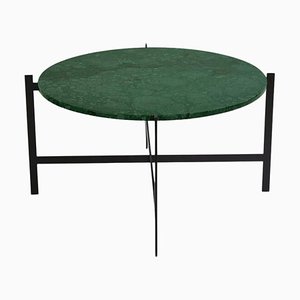Großer grüner Indio Marmor Deck Table von OxDenmarq
