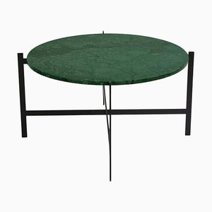 Large Green Indio Marble Deck Table by OxDenmarq