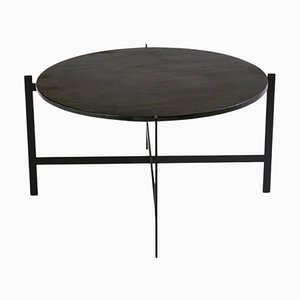 Large Black Slate Deck Table by OxDenmarq
