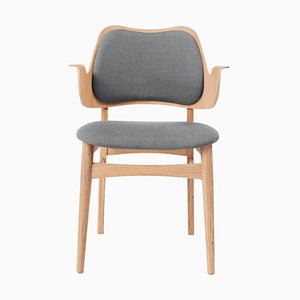 Gesture Chair aus weiß geölter Eiche von Warm Nordic