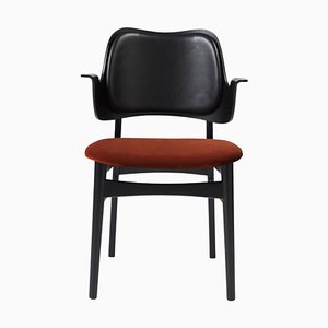 Gesture Chair aus Buche in Schwarz von Warm Nordic