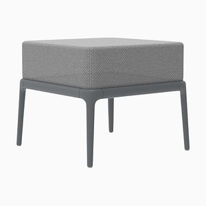 Grauer Xaloc Pouf 50 von Mowee